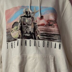 Fifth Sun The Mandalorian White Hoodie